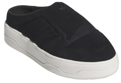 adidas Women's Rivalry Mule - Black/Black/Off White - View 6