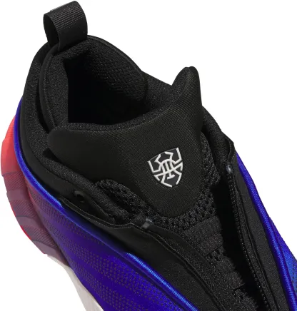 adidas Kids' Grade School D.O.N. Issue #7 'All-Star' Basketball Shoes - Lucid Red/Black/Lucid Blue - View 8