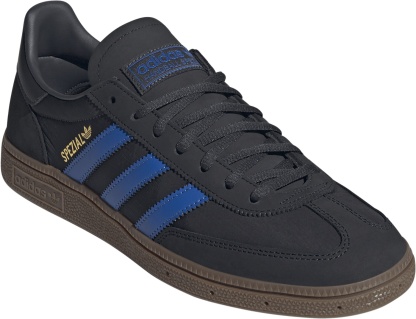 adidas Men's Handball Spezial Shoes - Black/Blue/Grey - View 5