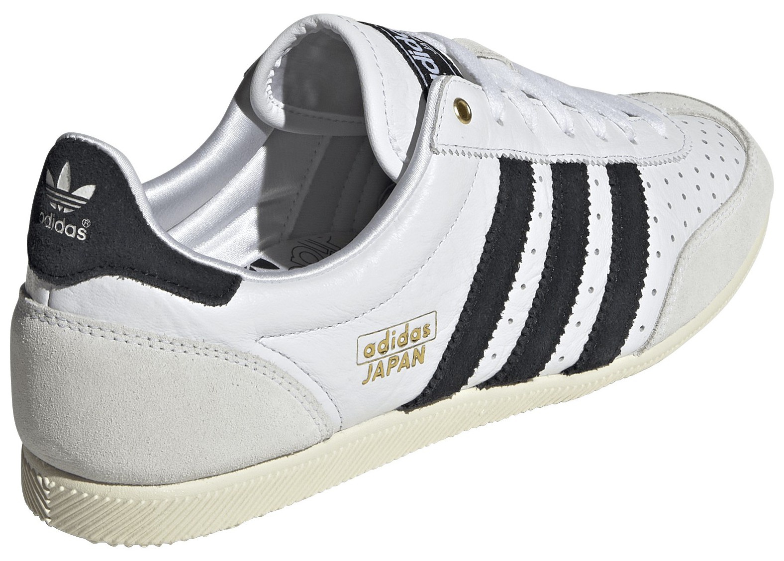 adidas Women's Japan Shoes - Ftwr White/Core Black/Gold Met - View 6