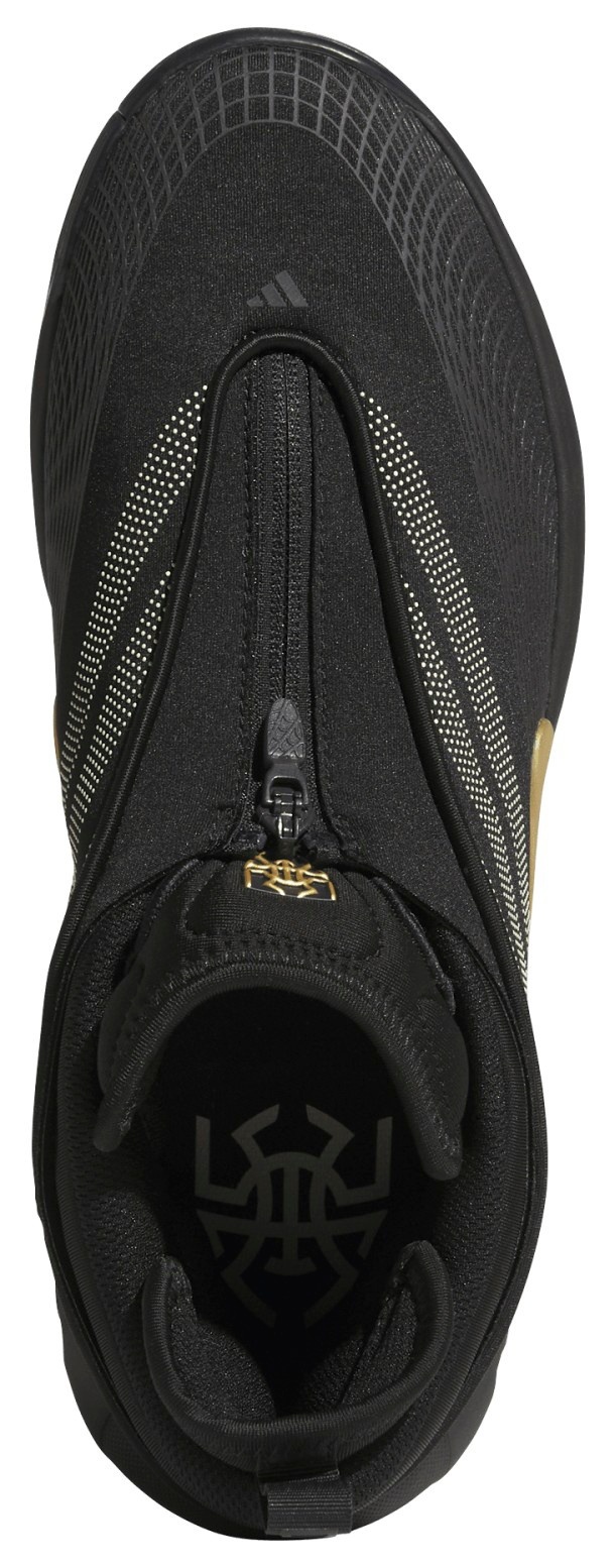 adidas D.O.N. Issue #7 'Best of adi' Basketball Shoes - Black/Gold - View 3
