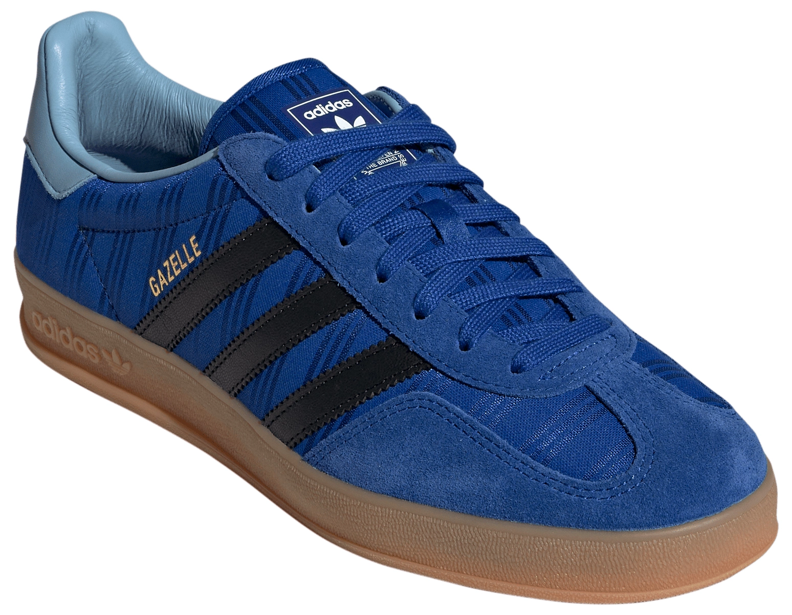 adidas World Cup Gazelle Indoor Shoes - Collegiate Royal/Core Black/Supplier Colour - View 5