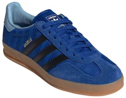 adidas World Cup Gazelle Indoor Shoes - Collegiate Royal/Core Black/Supplier Colour - View 5