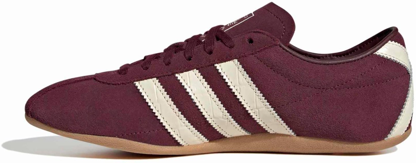 adidas Women's Tokyo Shoes - Suede/Croc Maroon/Cream - View 5