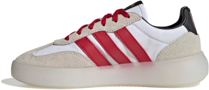adidas Kids' Barreda Decode Shoes - White/Red - View 4