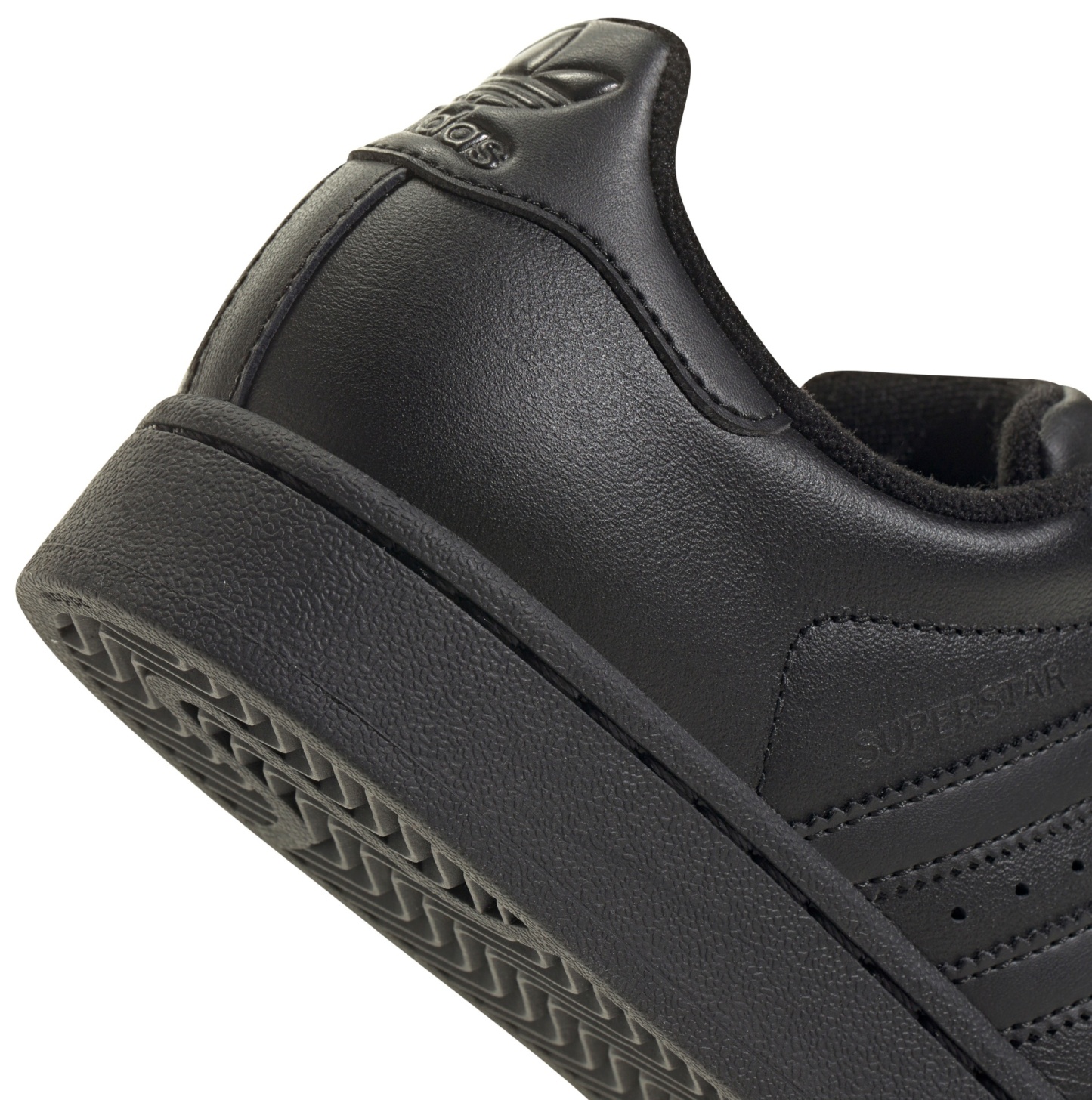 adidas Kids' Grade School Superstar II Shoes - Black - View 8