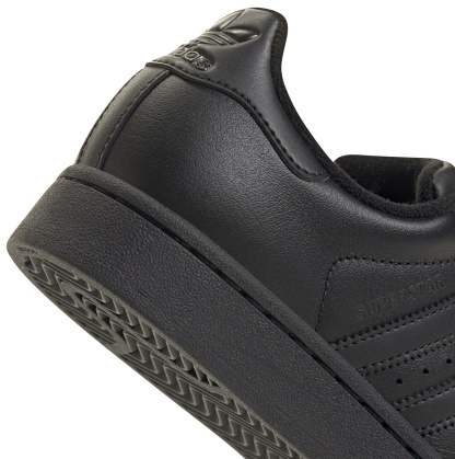 adidas Kids' Grade School Superstar II Shoes - Black - View 8