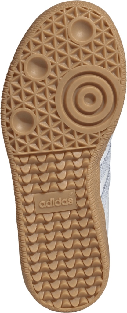 adidas Kids' Preschool Samba OG Shoes - White/Sky/Gum - View 3