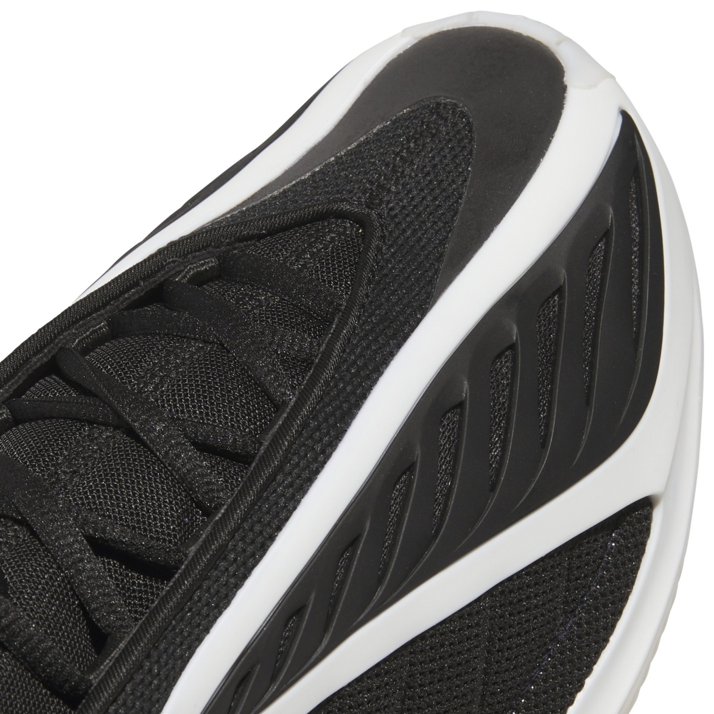 adidas Anthony Edwards 2 'Core Black' Basketball Shoes - Black/Red/Orange - View 7