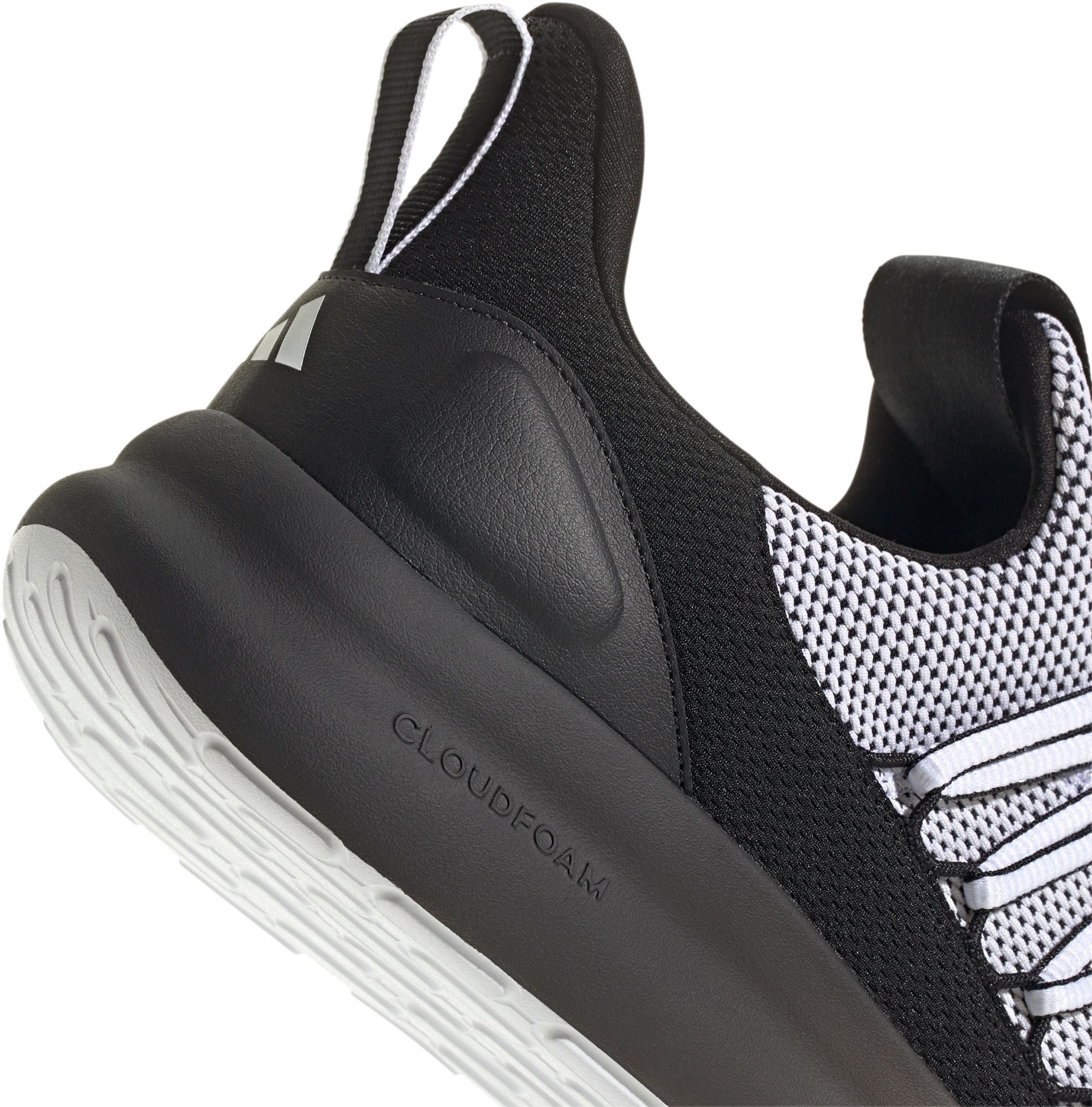 adidas Men's Lite Racer Adapt 7.0 Shoes - White/Black/White - View 7