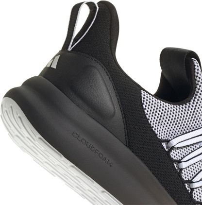 adidas Men's Lite Racer Adapt 7.0 Shoes - White/Black/White - View 7