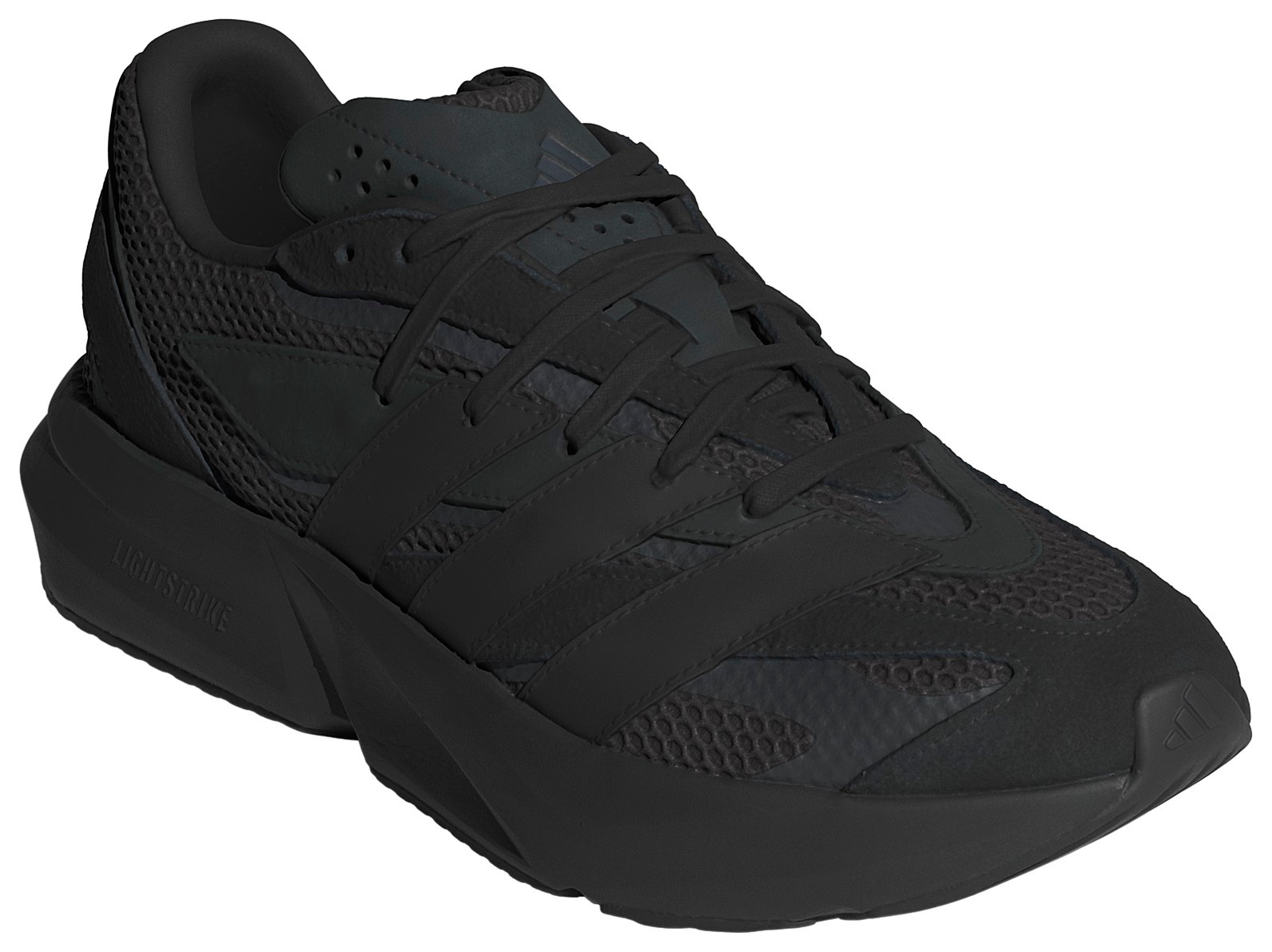 adidas Men's Lightblaze Shoes - Black/Carbon - View 11