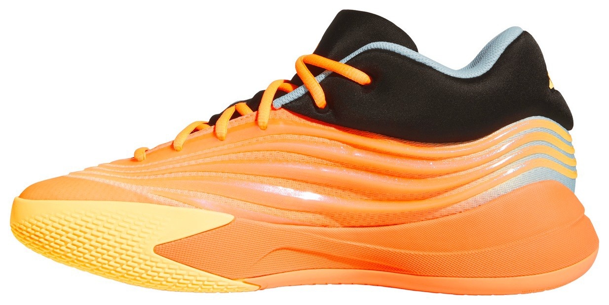 adidas Dame X 'All-Star' Basketball Shoes - Orange/Blue - View 4