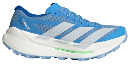 adidas Women's Terrex Agravic TT Trail Running Shoes - Blue Burst/Dash Grey/Lime Burst - View 1
