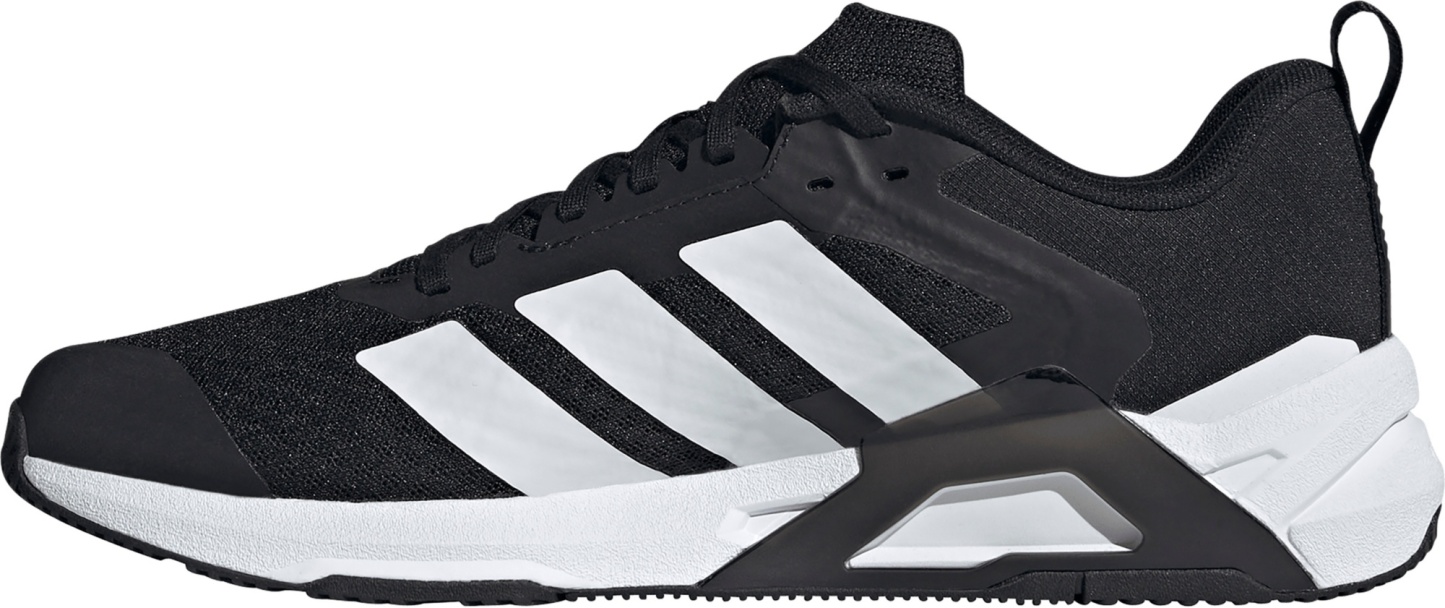 adidas Men's Dropset 3 Trainer Shoes - Black/Ftwr White/Red - View 4