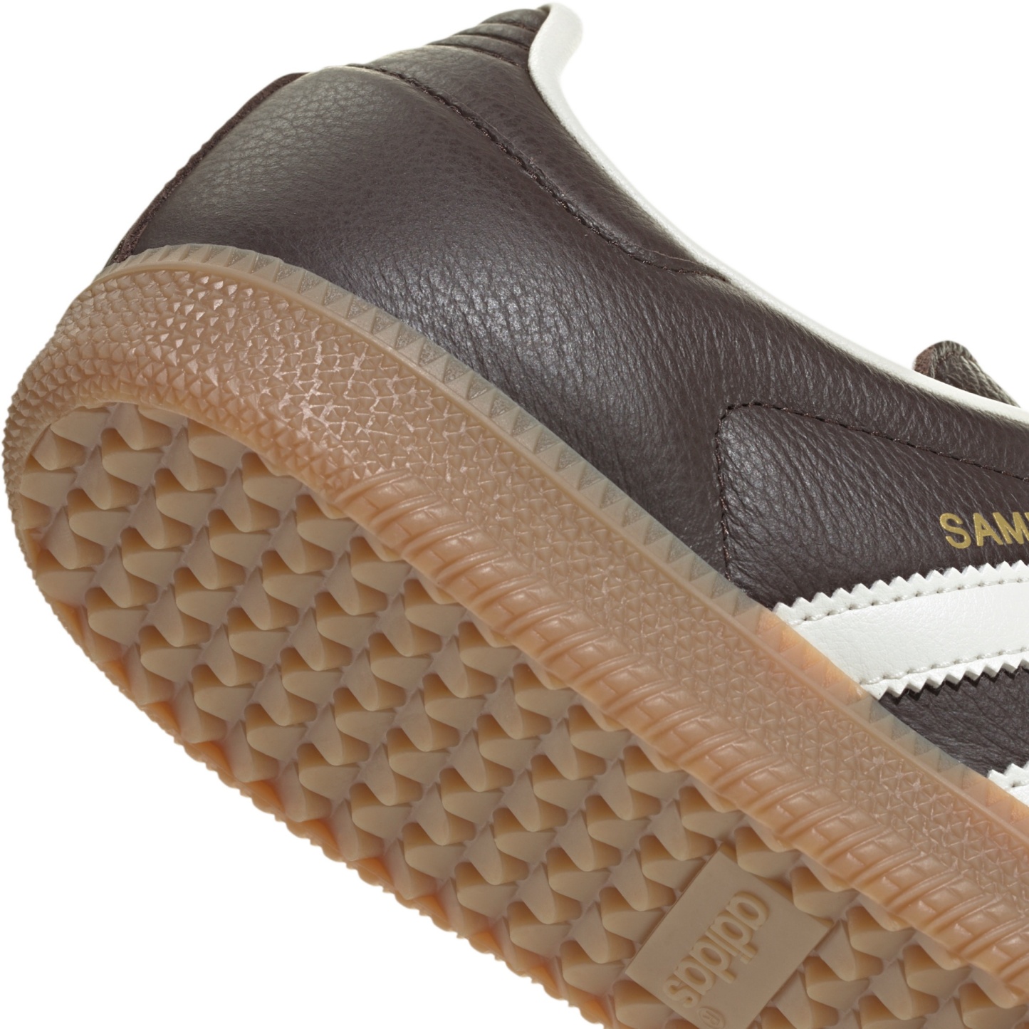adidas Samba OG Shoes - Brown/White - View 7