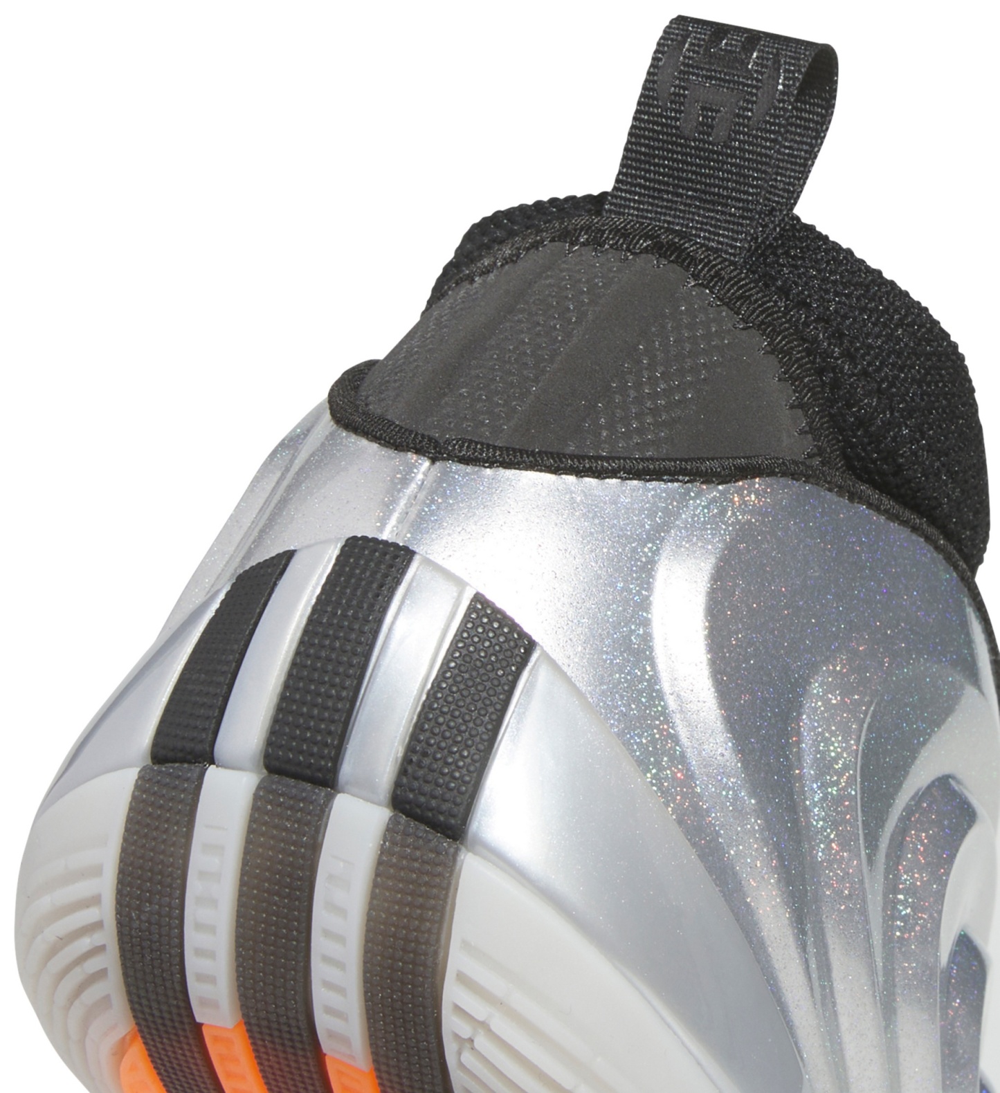adidas Harden Volume 10 'All-Star' Basketball Shoes - Silver/Black/Orange - View 8