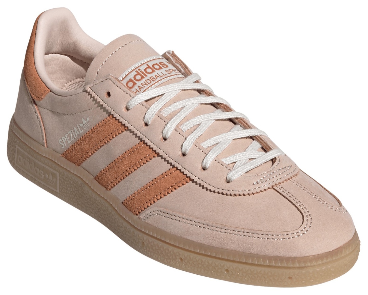 adidas Women's Handball Spezial Shoes - Blush Pink/Dusky Orange/Off White - View 6
