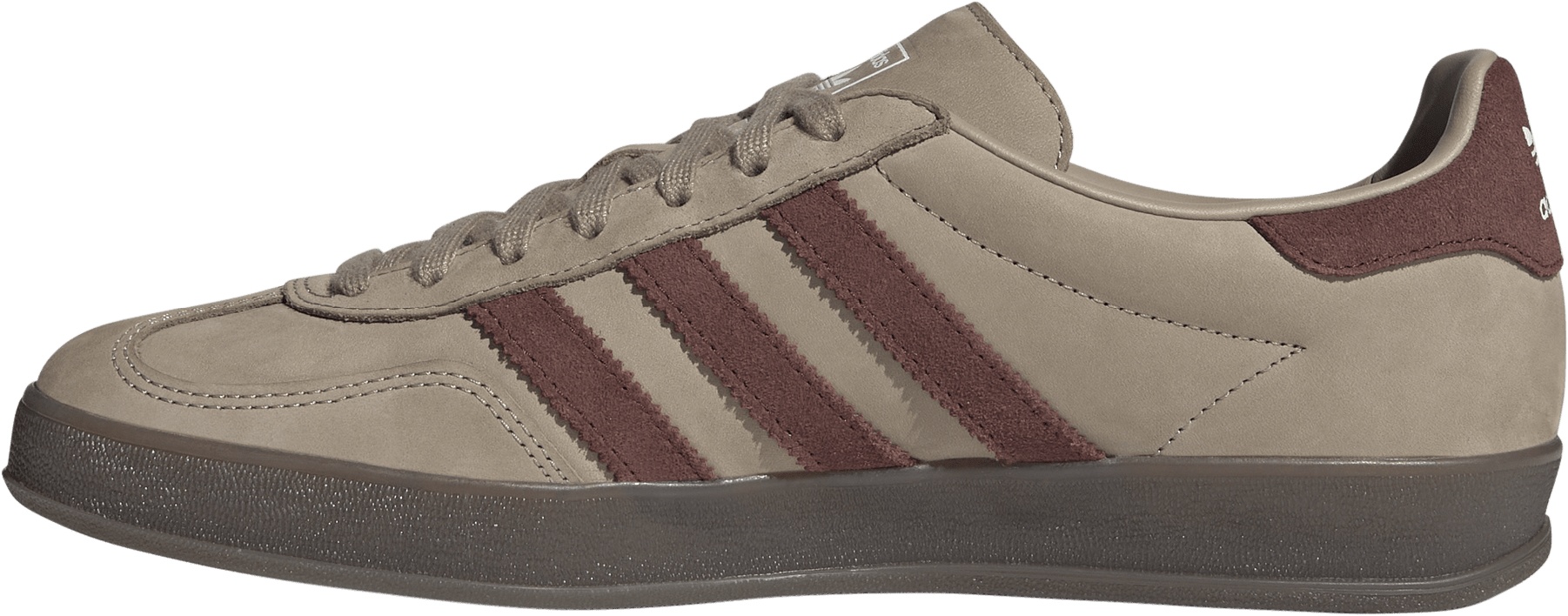 adidas Men's Gazelle Indoor Shoes - Khaki/Brown - View 4