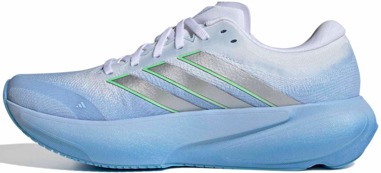 adidas Women's Supernova 3 Running Shoes - Blue/Silver Metallic/White - View 4