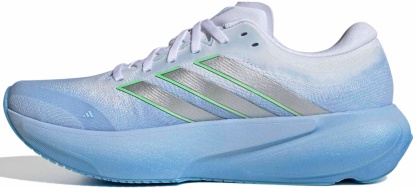 adidas Women's Supernova 3 Running Shoes - Blue/Silver Metallic/White - View 4