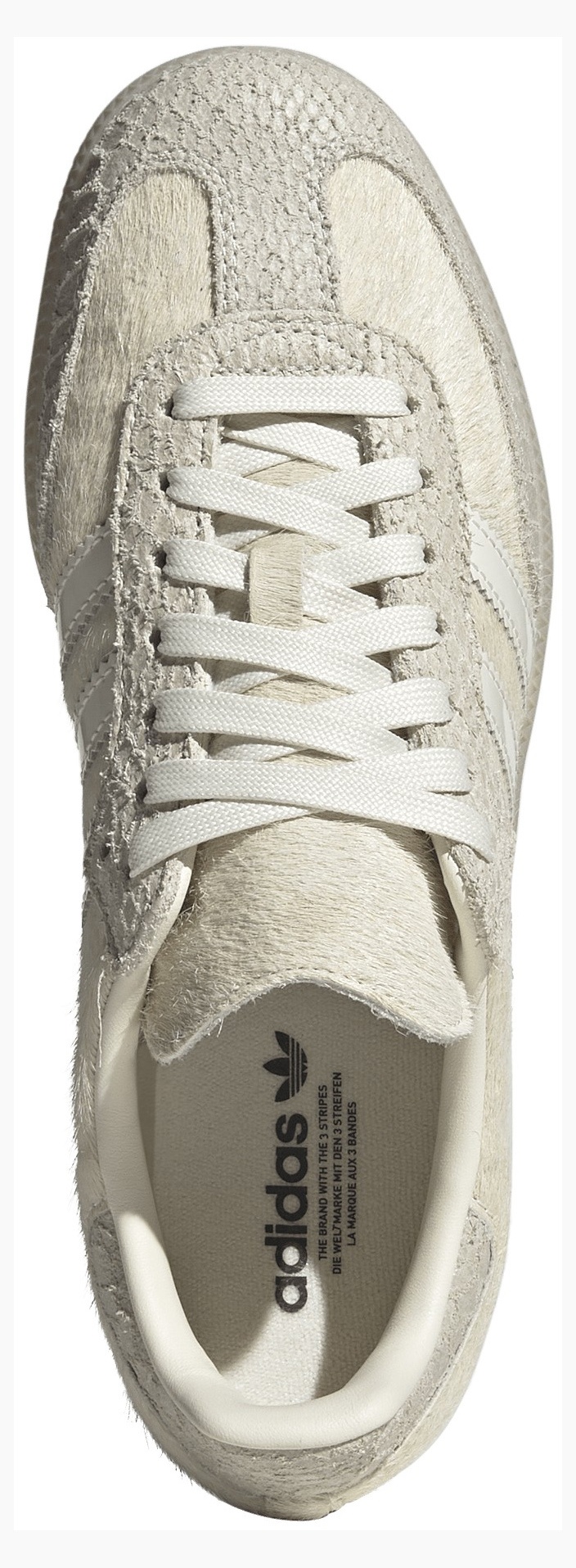 adidas Women's Samba OG Shoes - Off White/Off White/Crystal Linen - View 2