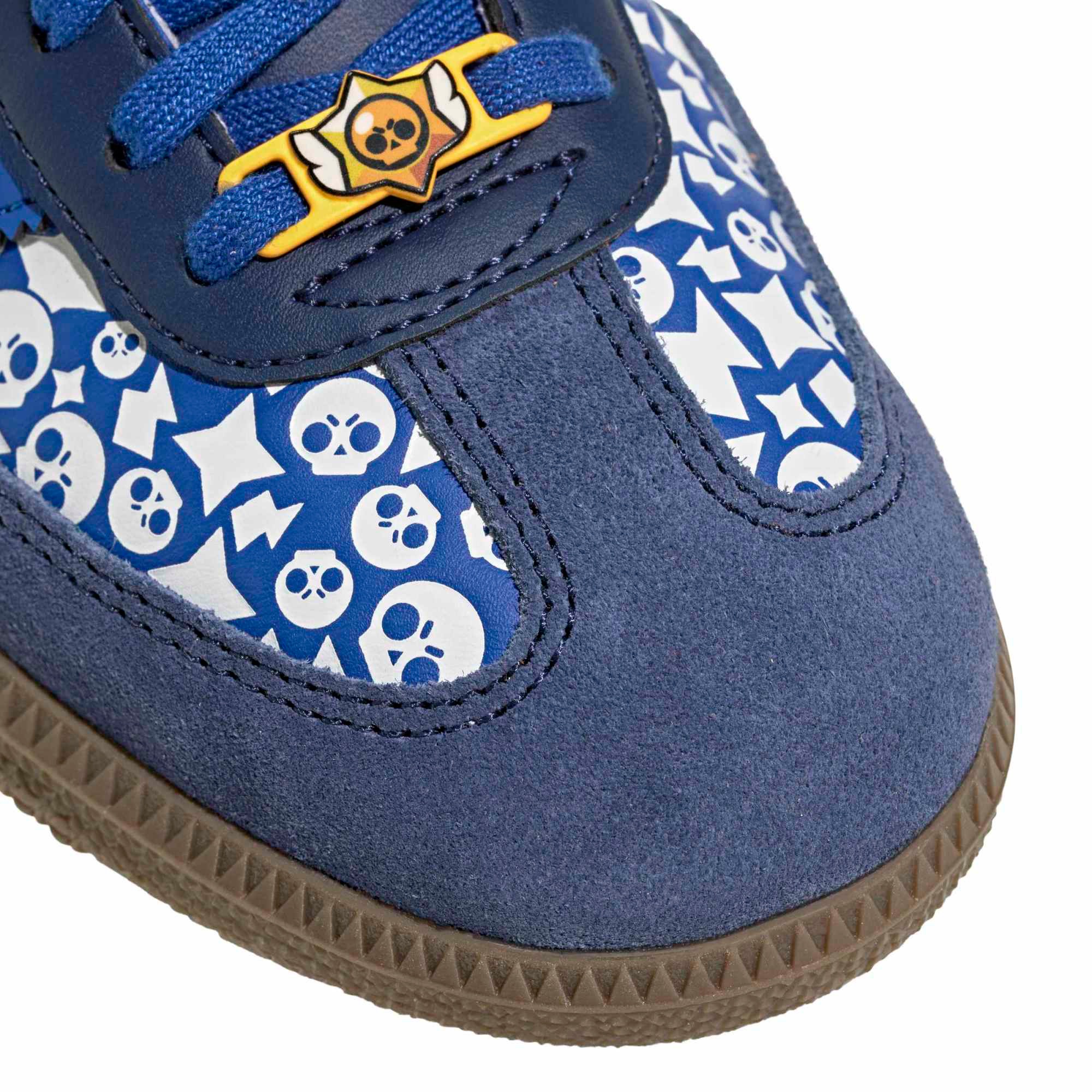 adidas Kids' Grade School Samba OG Shoes - Team Royal Blue/Team Royal Blue/Dark Blue - View 7