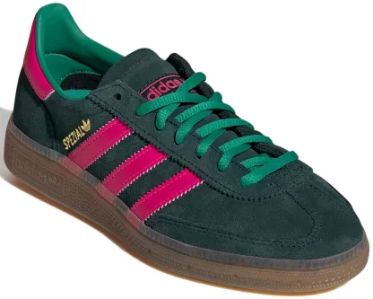 adidas Kids' Grade School Handball Spezial Shoes - Aurora Ivy/Shock Pink/Gum - View 5