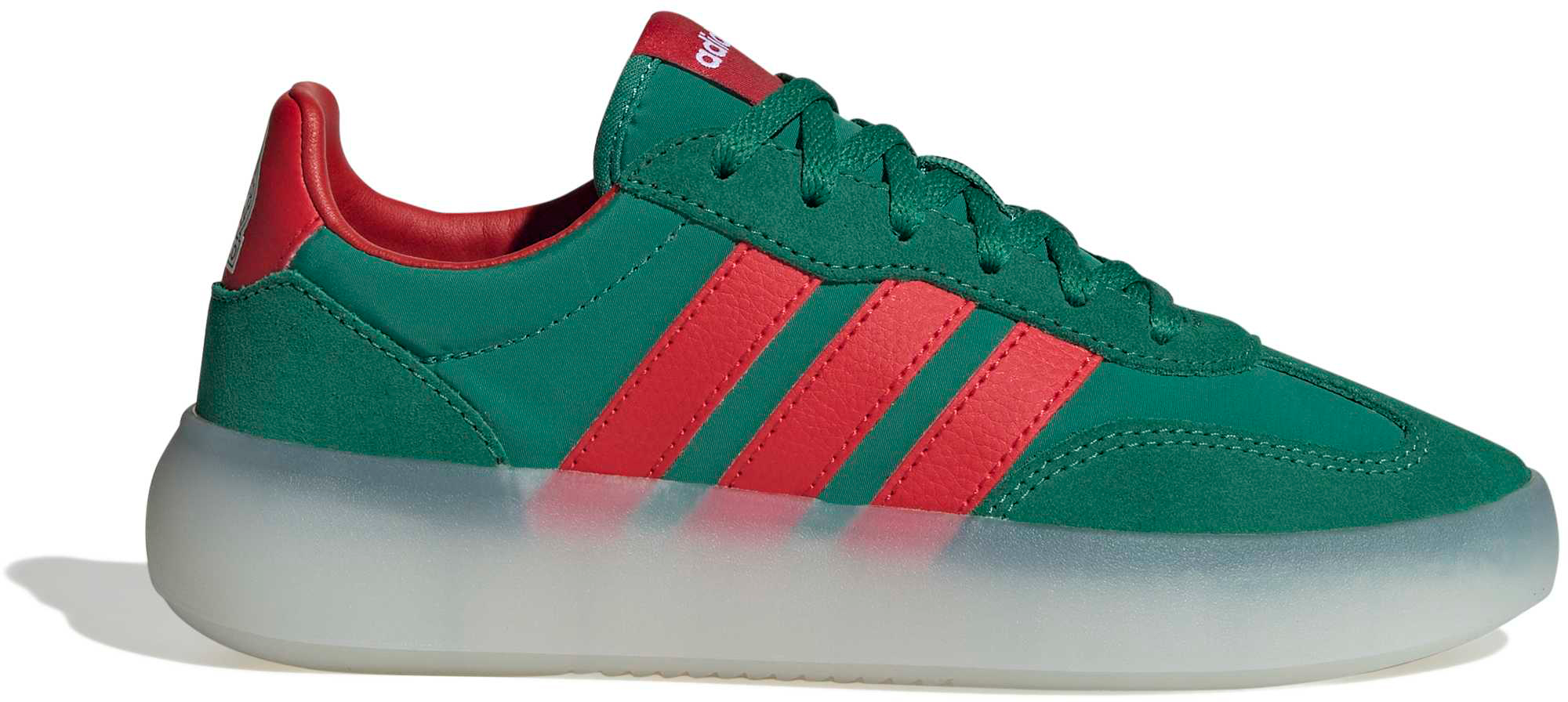 adidas Kids' Barreda Decode Shoes - Green/Red - View 1