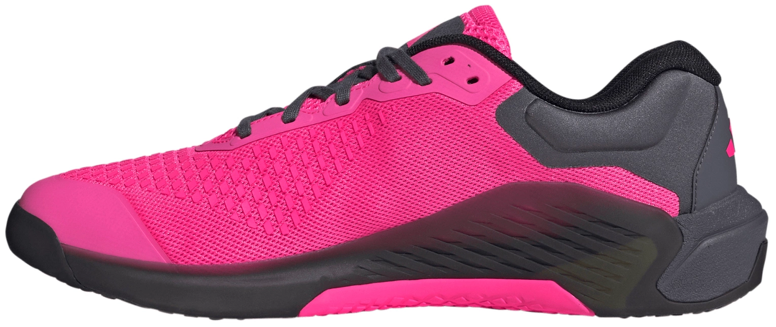 adidas Men's Dropset 4 Training Shoes - Lucid Pink/Aurora Onix - View 7