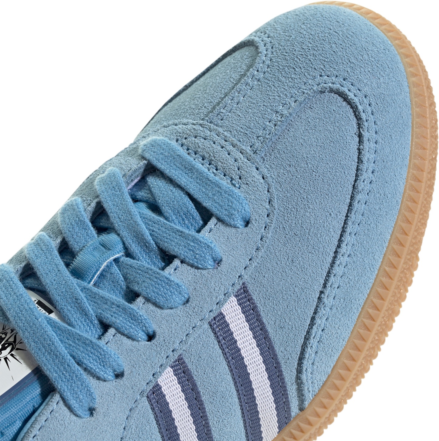 adidas Kids' Grade School FIFA World Cup Samba OG Shoes - Light Blue/White/Gum - View 7