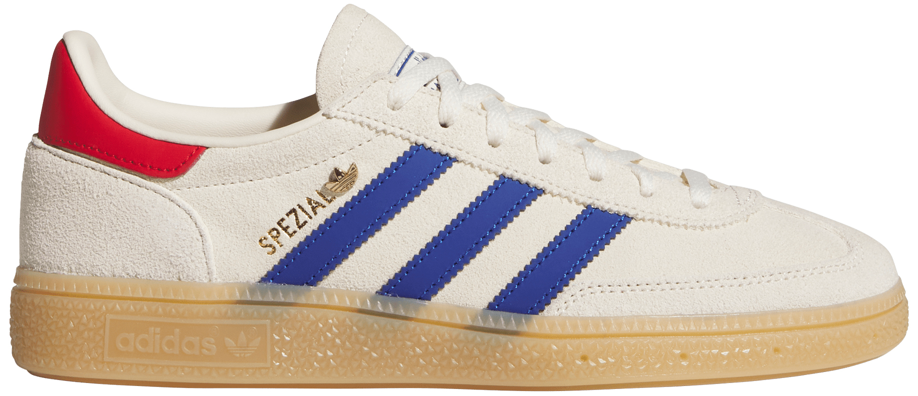adidas Women's Handball Spezial Shoes - White/Blue/Red - View 1