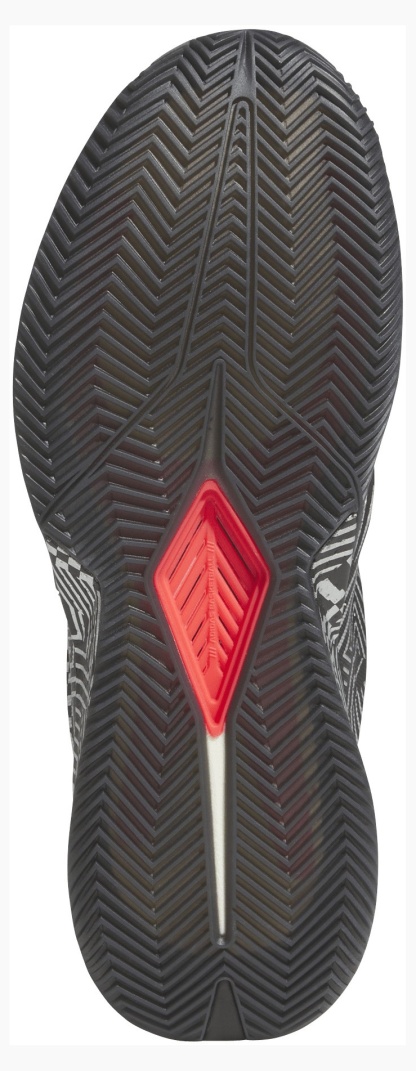 adidas Crazy Energy+ Basketball Shoes - Black/White/Red - View 3