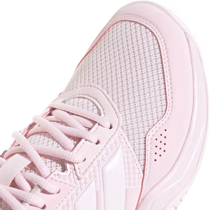 adidas Women's GameCourt 3 All Court Tennis Shoes - Ballet Pink/White - View 7