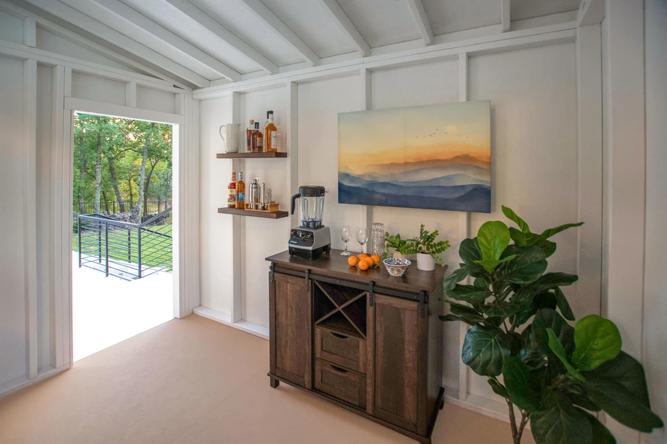 Image of shed interior
