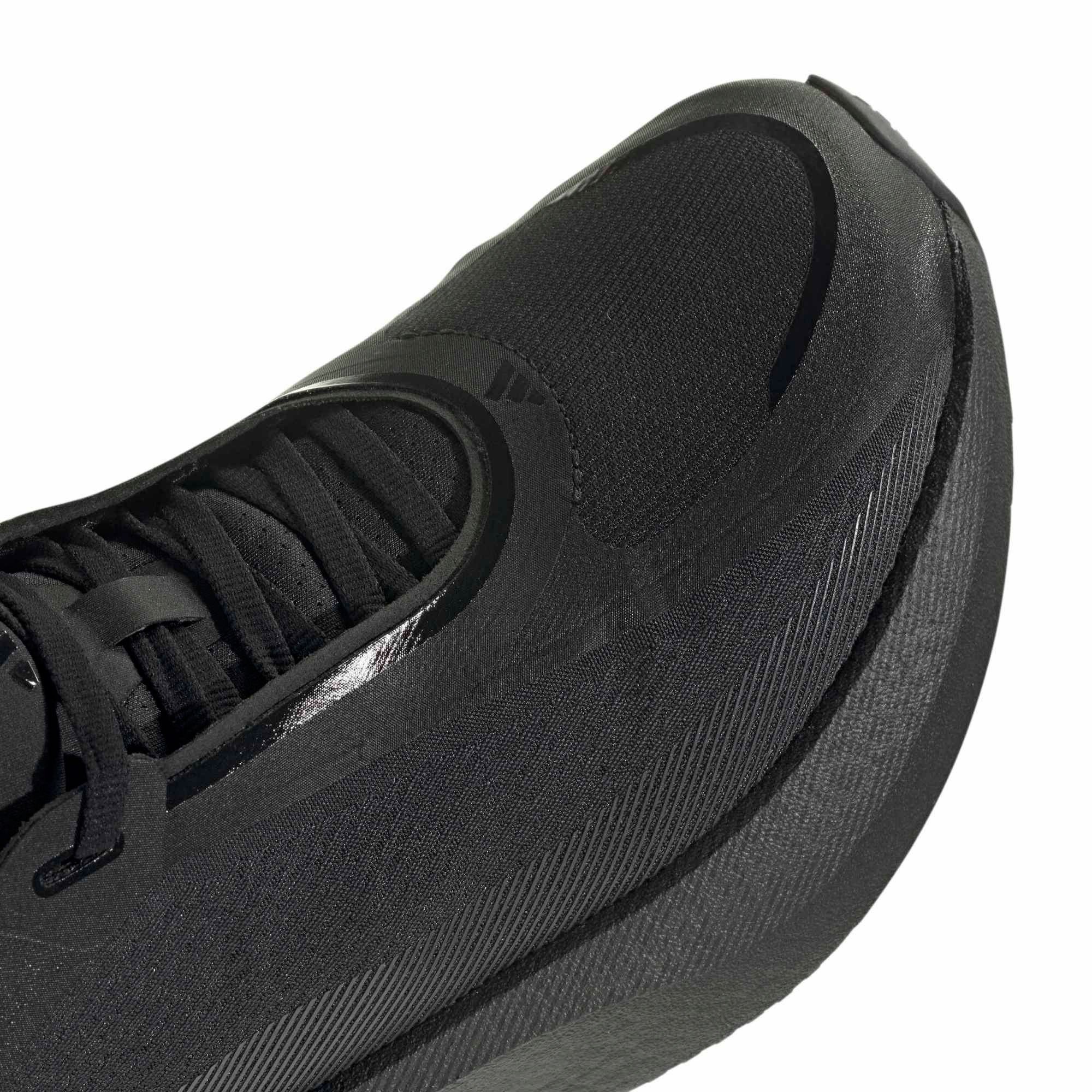 adidas Men's Hyperboost Edge Running Shoes - Black/Black - View 8