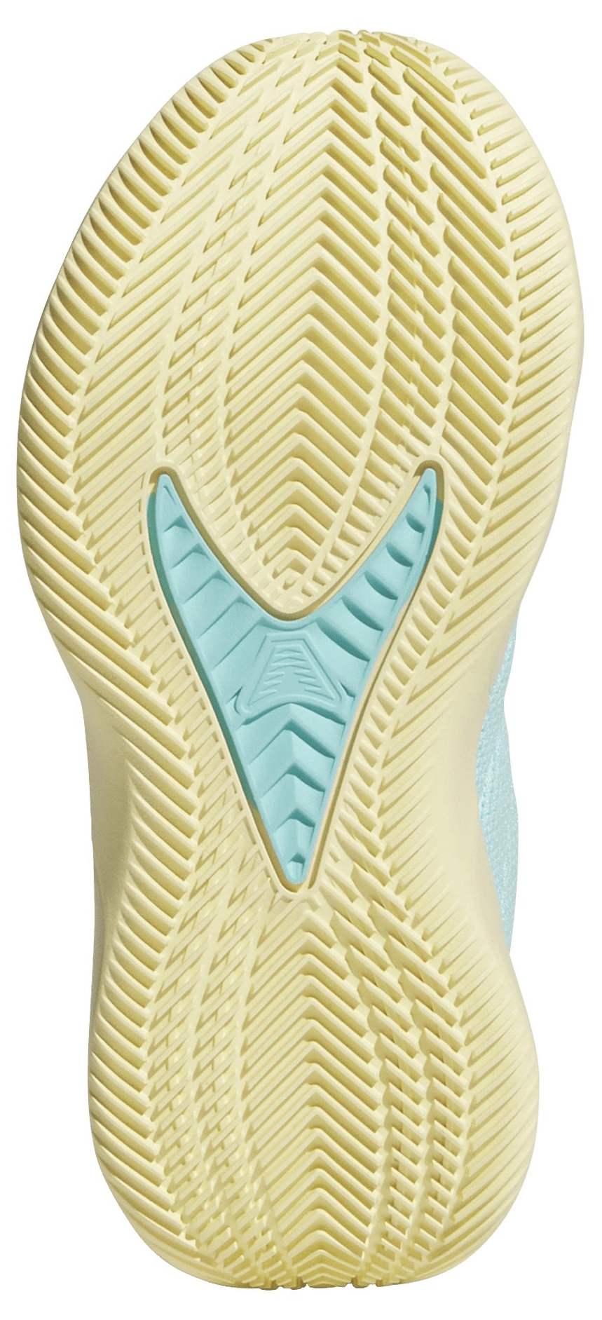 adidas Kids' Preschool Anthony Edwards 2 'Easter Egg' Basketball Shoes - Almost Yellow/Bliss Lilac/Flash Aqua - View 5