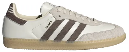 adidas Samba OG Shoes - Cloud White/Earth Strata/Gum 3 - View 1