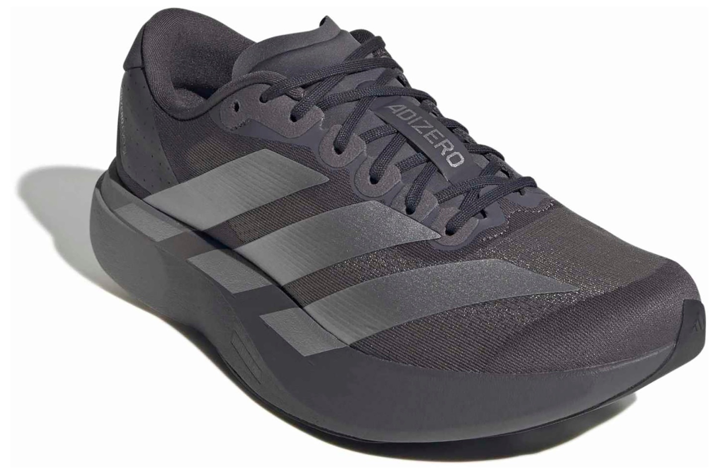 adidas Men's Adizero EVO SL Running Shoes - Grey Strata - View 5