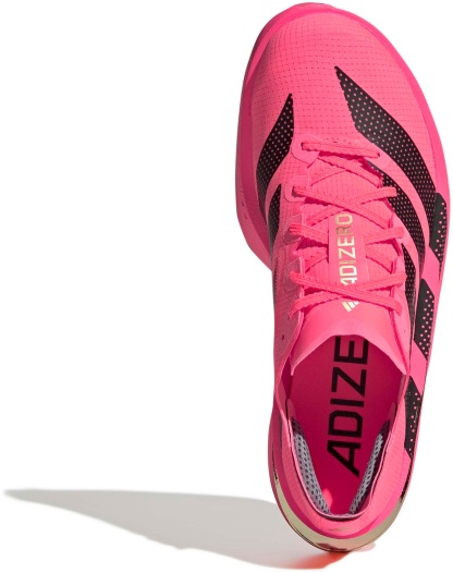 adidas Women's Adizero Adios Pro 5 Running Shoes - Solar Turbo/Core Black/Lucid Red - View 2