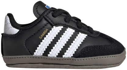 adidas Toddler Samba OG Shoes - Black/White/Bluebird - View 1