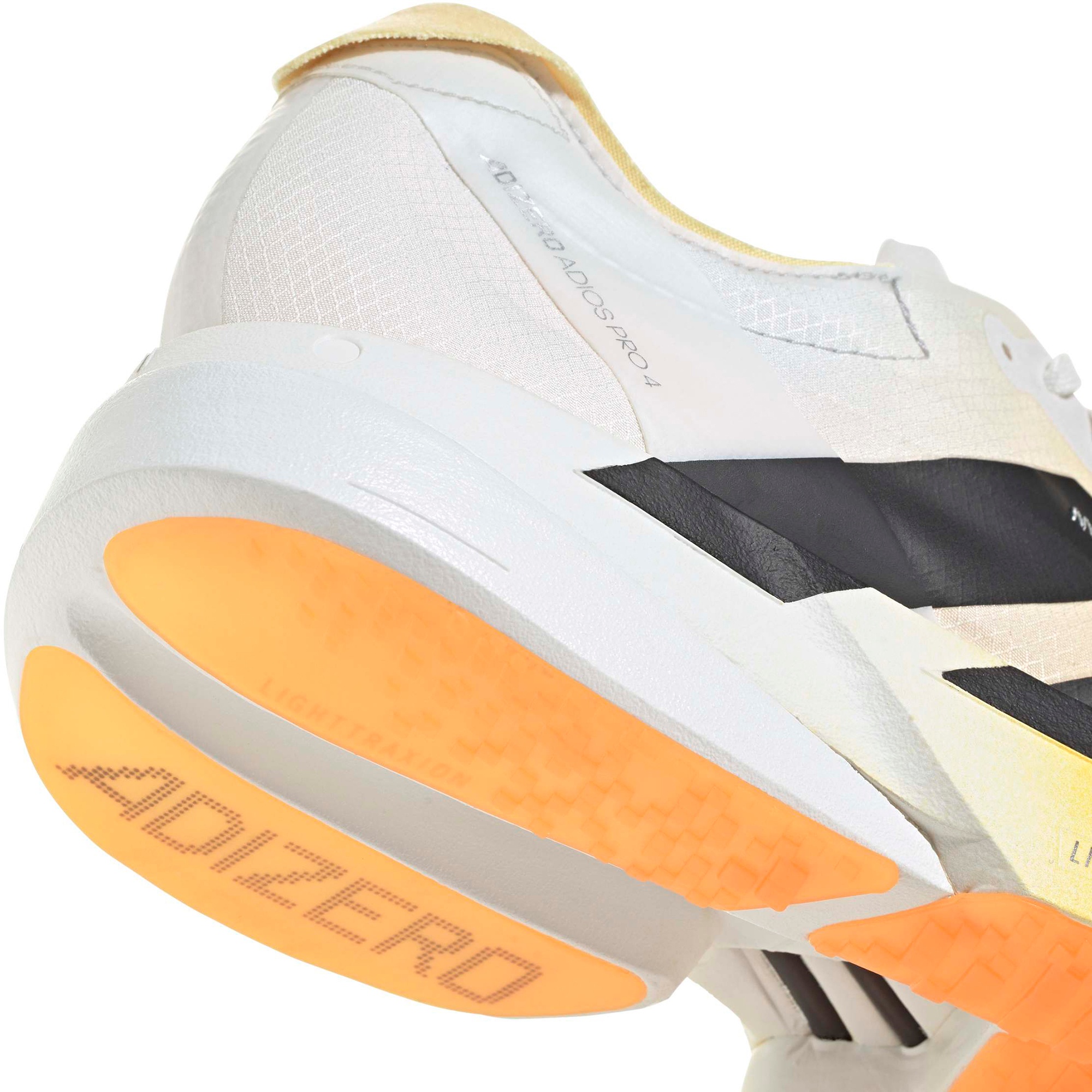 adidas Men's Adizero Adios Pro 4 Running Shoes - Lucid Tangerine/Black/Crystal - View 8