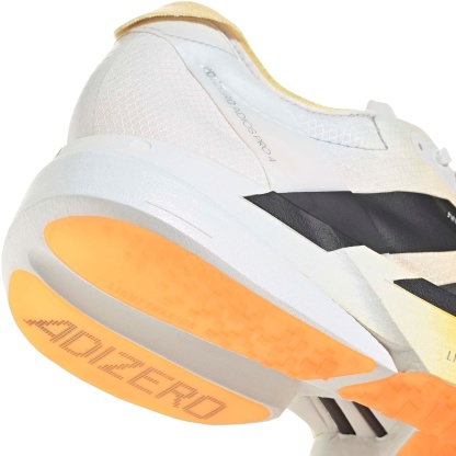 adidas Men's Adizero Adios Pro 4 Running Shoes - Lucid Tangerine/Black/Crystal - View 8