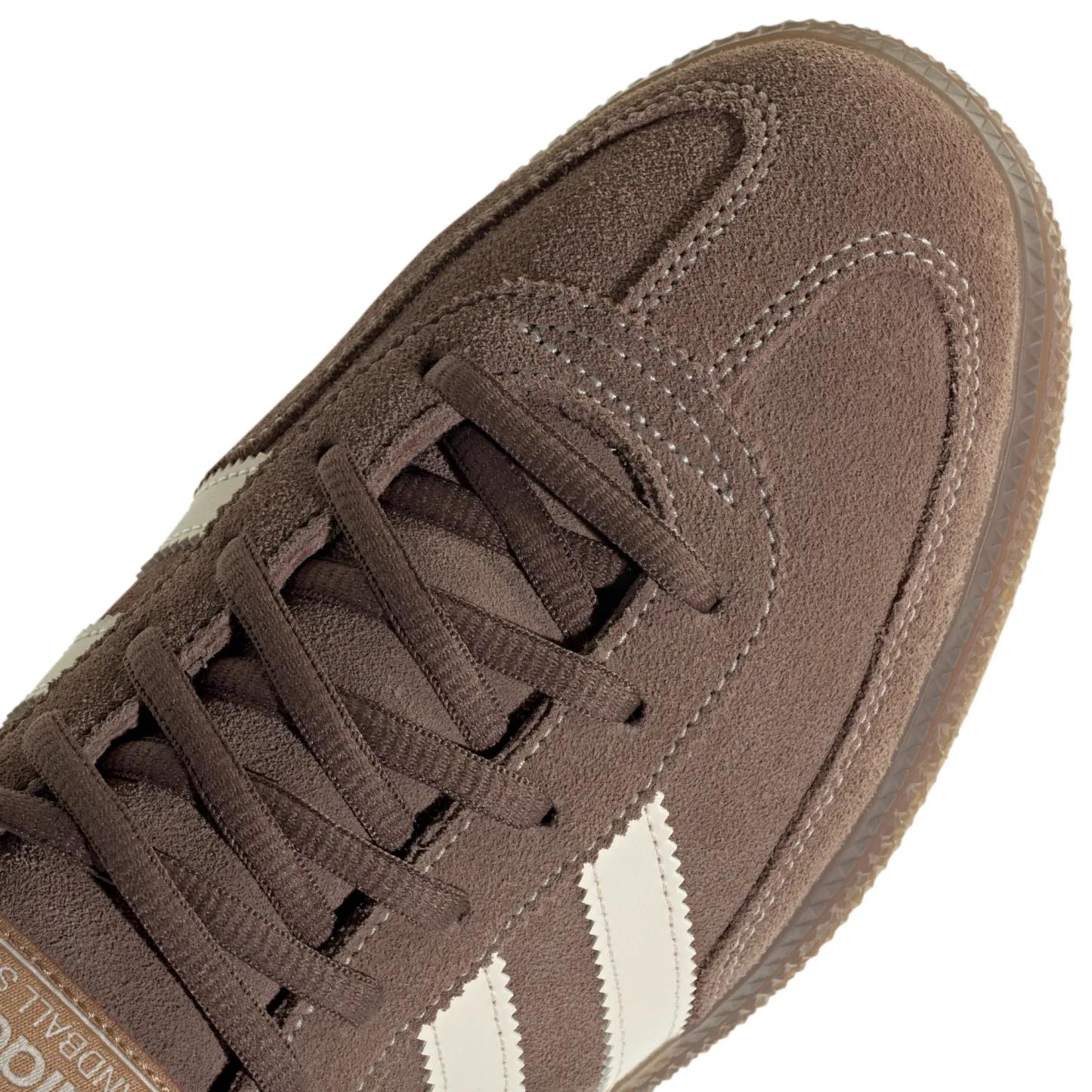 adidas Men's Handball Spezial Shoes - Earth Strata/White - View 7