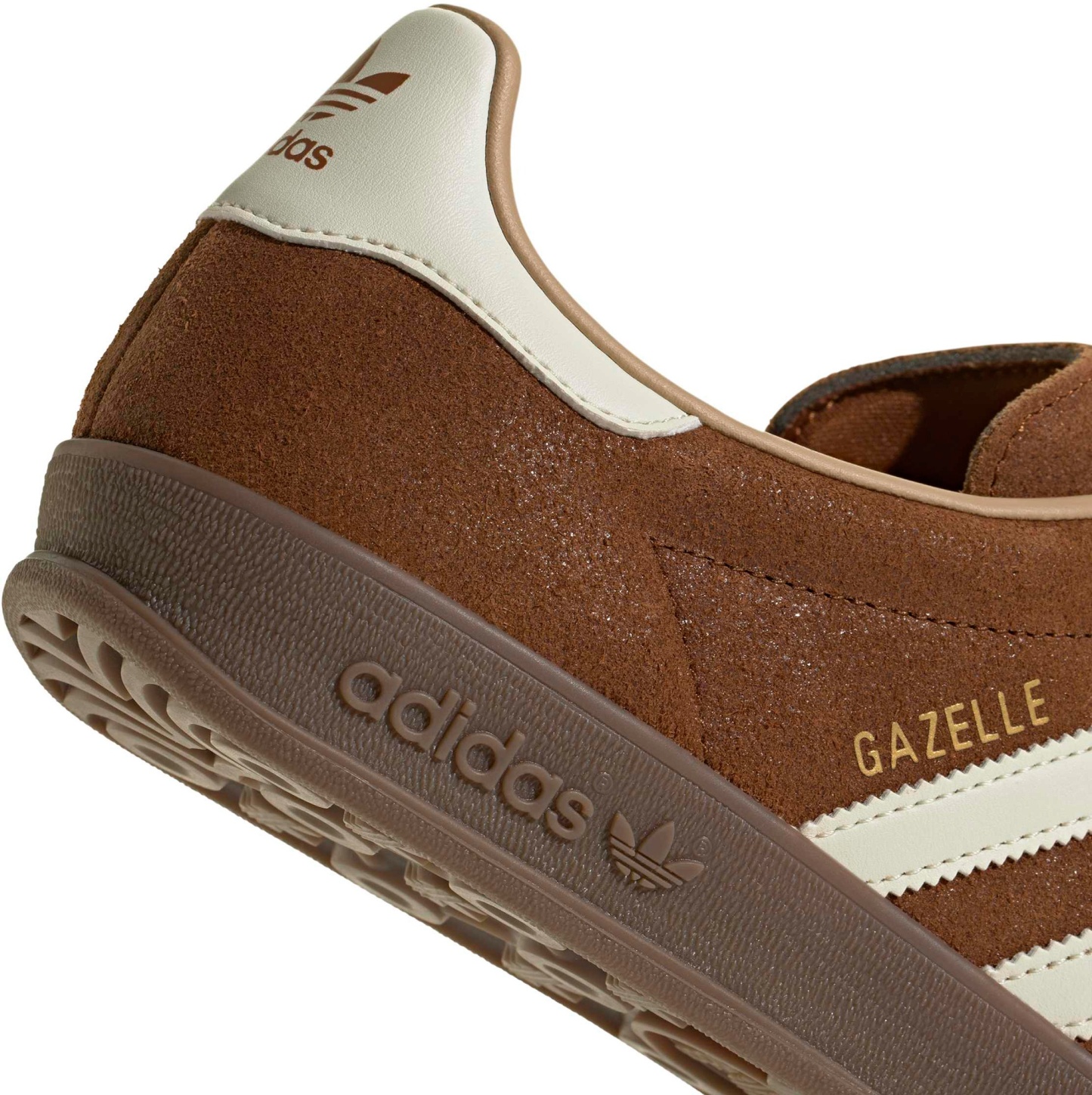 adidas Men's Gazelle Indoor Shoes - Oil Brnz/Wht - View 8