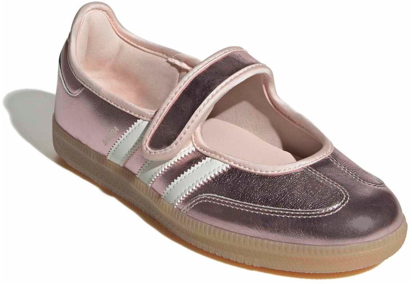 adidas Women's Samba Jane Shoes - Crackle Mtlc Wondr Quartz - View 6