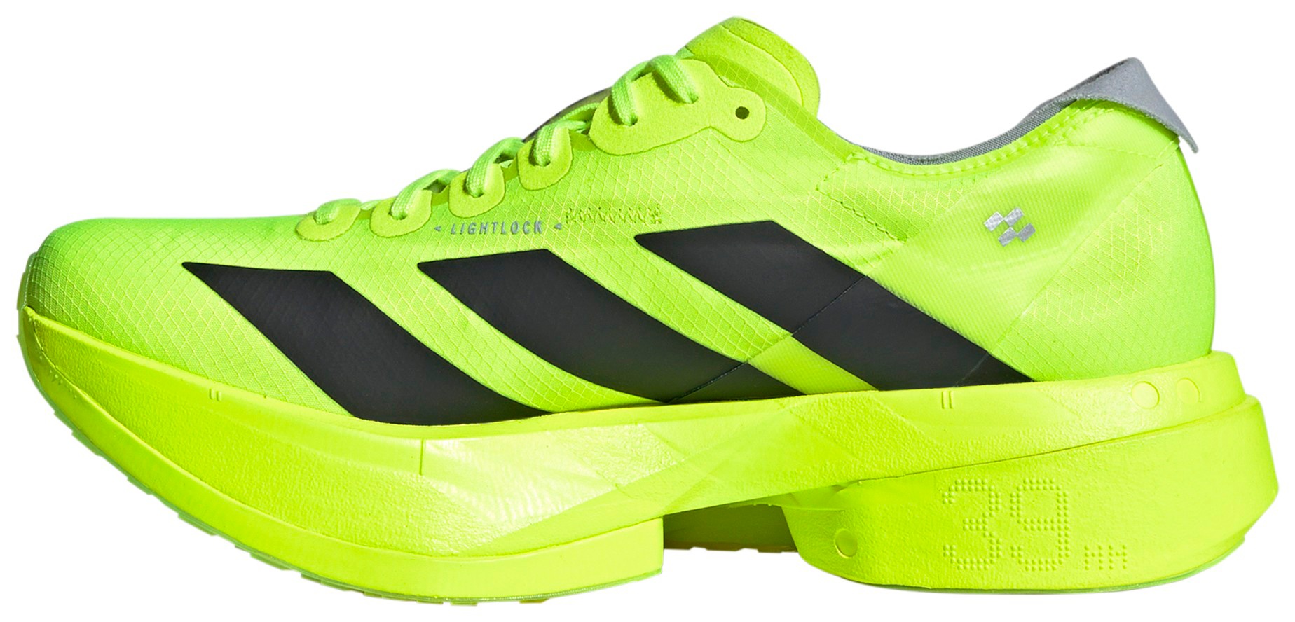 adidas Women's Adizero Adios Pro 4 Running Shoes - Yellow/Black/Silver - View 4