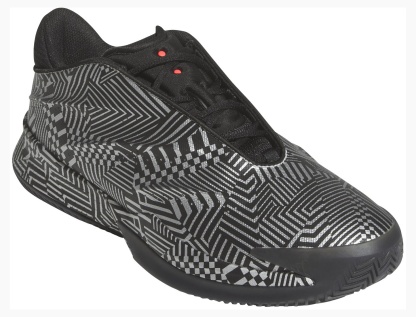adidas Crazy Energy+ Basketball Shoes - Black/White/Red - View 5