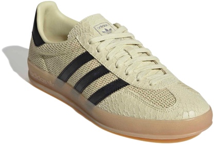 adidas Men's Gazelle Indoor Shoes - Dual Yellow/Core Black - View 6