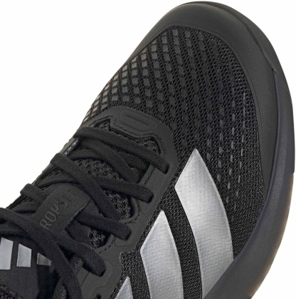 adidas Women's Dropset 4 Power Training Shoes - Core Black/Iron Metallic - View 7